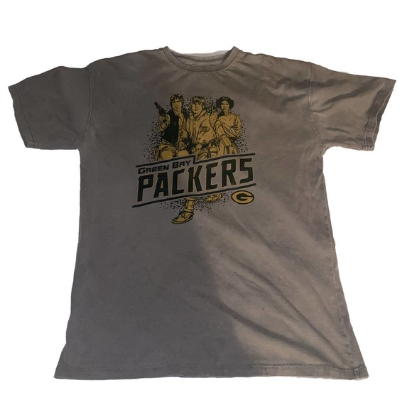 Star Wars x Junk Food x NFL Rebels‎ Team Packers Tee T-Shirt Men Size XL - Picture 1 of 7